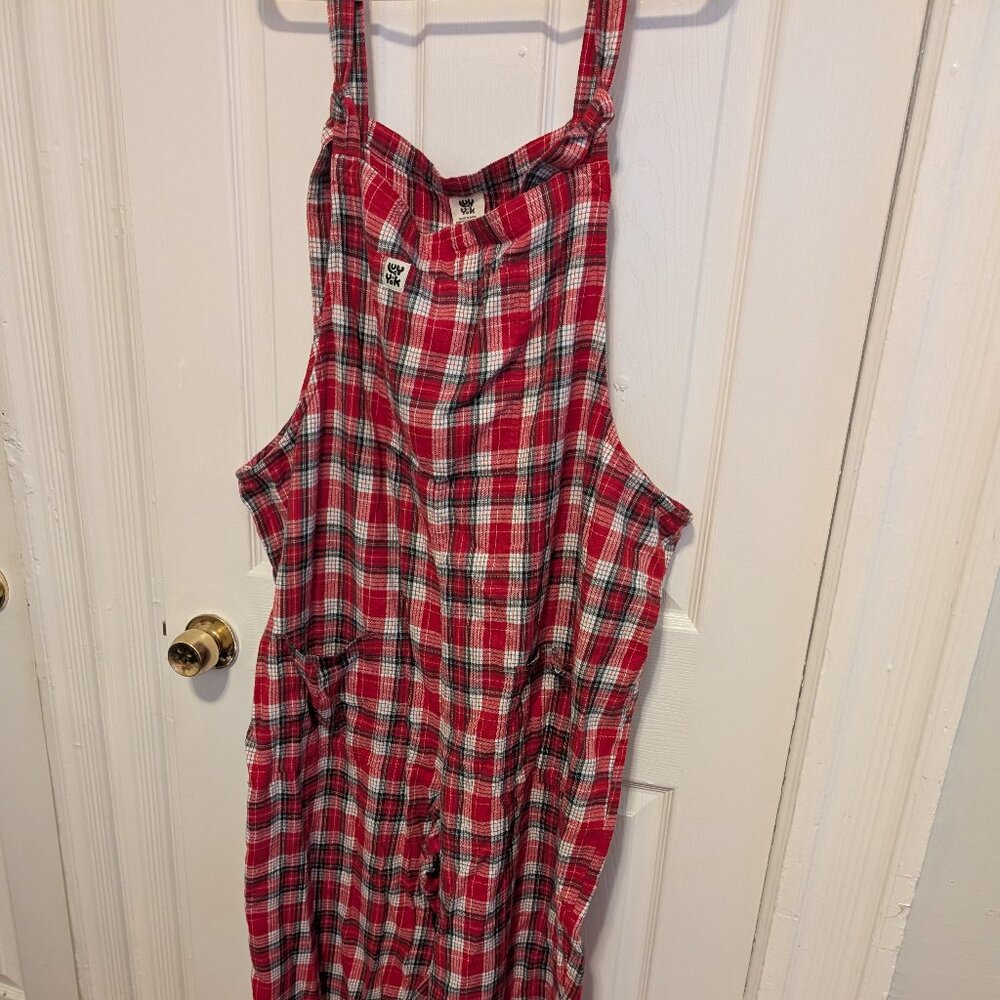 LE Lucy & Yak Flannel Overalls
